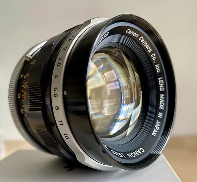 Canon 50mm 1.4 FL  Lens MINT • £50