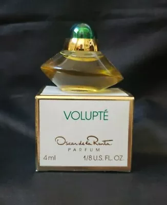 Oscar De La Renta Volupte Miniature Perfume Bottle 1/8 Fl Oz 4ml Full France • $7.50