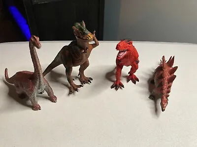 AAA Toy Major Dinosaurs Lot Of 4 Rubber Plastic 2006 And More Recent • $9.99