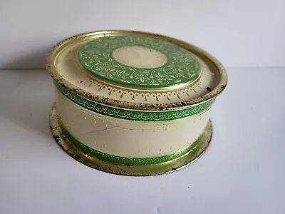 Biscuit Candy Cookie Tin Vintage  • $7.28