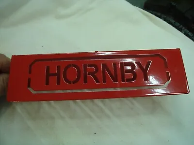 Free Standing Punched Metal Hornby Counter Shelf Display Retro New Old Stock • £11.50