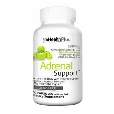 Adrenal Cleanse 90 Caps By Health Plus • £32.99