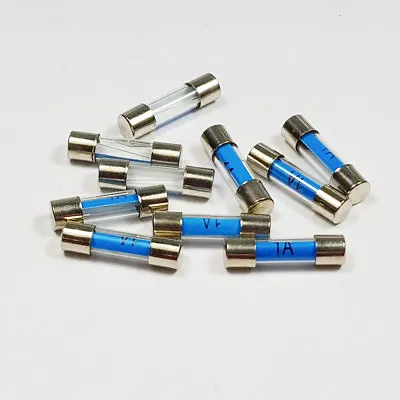 20mm Glass Radio Fuse 1 - 10 A Amp Classic Car Quick Blow Fuses Tube All Amps • £1.99