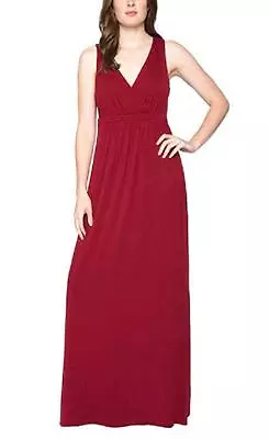 Matty M Women's Crossover V-Neck Pull Over Maxi Dress - Size: XS & Small • $15.99