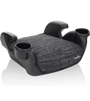 Evenflo GoTime No Back Booster Car Seat (Static Black) • $40