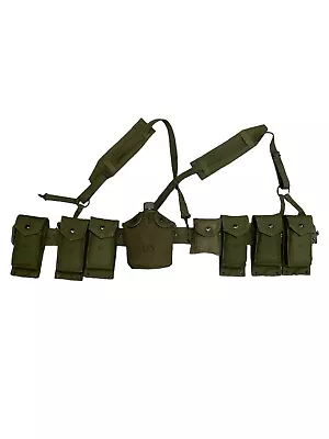 US Army Vietnam Early Webbing Set Field Gear 2 • $350