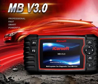 $177.33 • Buy New OBD Diagnostic ICarsoft MB V3.0 For Mercedes-Benz/Sprinter/Smart Scanner