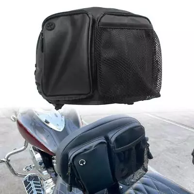 Motorcycle Rider Backrest Organizer Bags For HARLEY 09+ Honda Goldwing GL1800- • $24.99