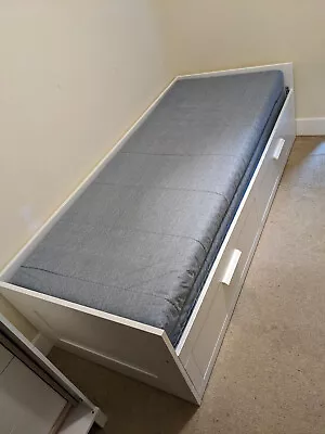 IKEA Brimnes Day Bed & 2 Mattresses Good Condition Disassembled. RRP £469 • £190