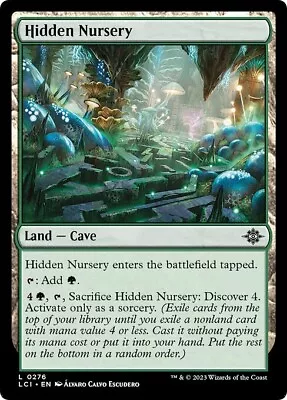 FOIL HIDDEN NURSERY X4 Mtg NM Lost Caverns Of Ixalan 4 Common • $1.79