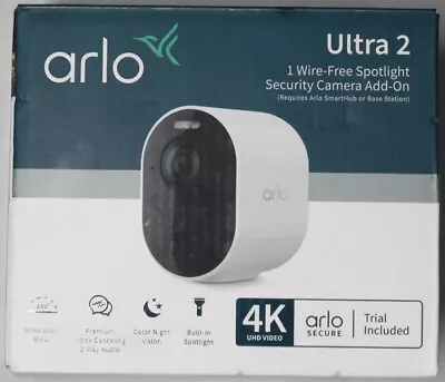 Arlo Ultra 2 Spotlight Camera Add-on Wireless Security 4K Video & HDR • $162.50