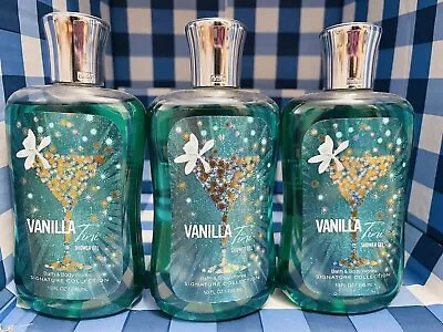 3 Vanilla Tini Shower Gel - 10oz FULLSIZE - Bath & Body Works Body Wash • $29.99