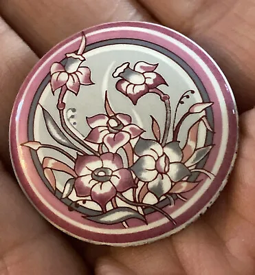 Vintage Michaela Frey Enamel Floral Pin Brooch Austria • $30