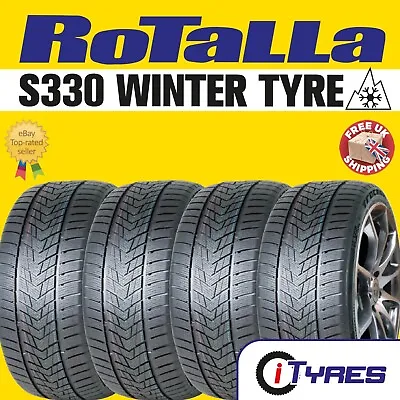 X4 255 45 20  105v Rotalla New Winter Tyres With Amazing Cc Ratings 255/45r20 • $567.19