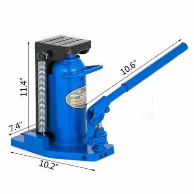 Hydraulic Machine Toe Jack Lift 5/10 Ton Track Lifting Cylinder Tool Machinery • $200.25