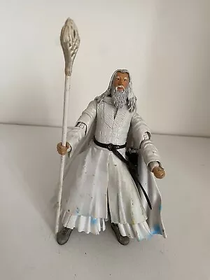 £15.99 • Buy Lord Of The Rings Gandalf The White Toy Biz Action Figure Two Towers Series