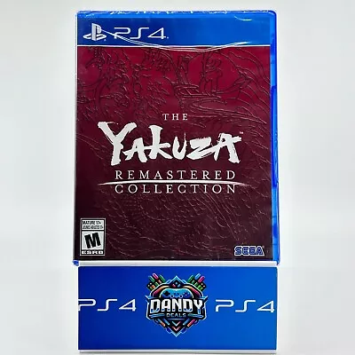 Yakuza Remastered Collection - PS4 Sony PlayStation 4 Brand New Factory Sealed • $34.99