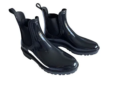 Xappeal Boots Payne Model Waterproof Rain Bootie Black Size 8 • $29