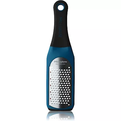 Microplane Artisan Series Coarse Cheese Grater And Zester Blue • $12.50