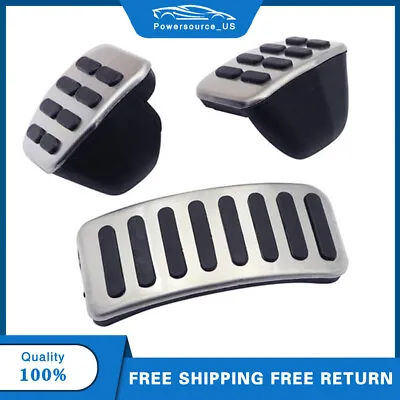 3X Clutch Gas Brake Foot Pedal Cover Fit Volkswagen Bora Golf MK3 MK4 Lupo Vento • $11.87