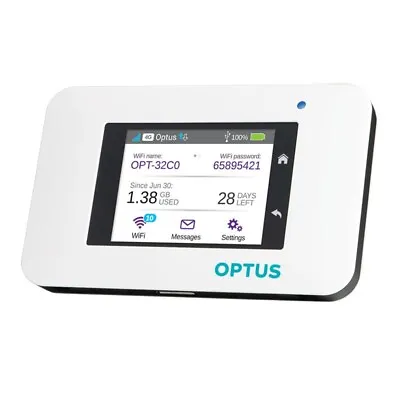 Netgear Aircard 800s Optus 4G Modem Router Mobile Hotspot Unlocked • $208.99