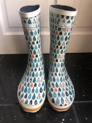 £16.98 • Buy SEASALT DECK WELLIES Size 4 Multicoloured Pattern ( No Box )