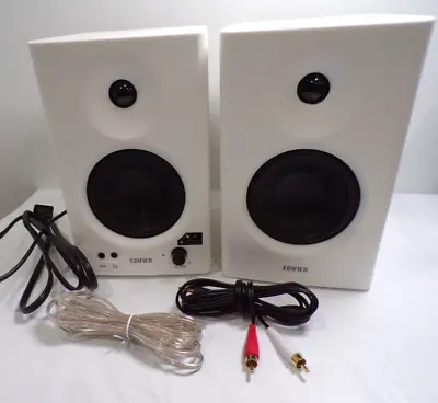 Edifier MR4 Studio Monitor Speakers 4  Active Near-Field Speakers White • $110