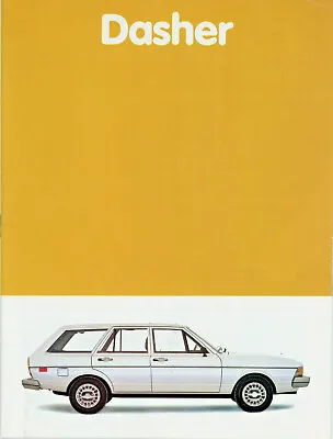 $7.49 • Buy Original 1980 Volkswagen Dasher Hatchback And Wagon Color Sales Brochure