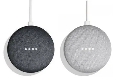 Google Home Mini Charcoal Or Chalk Color Personal Assistant  • $39.99