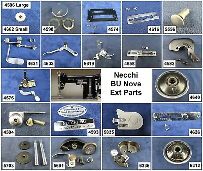 $14.99 • Buy Vintage Necchi BU Nova Sewing Machine, Choose Your Parts! Free Ship Over $30