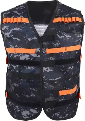 Tactical Vest Kit For Nerf Guns N-Strike Elite Series Kids Thickened Camouflage • $28.99