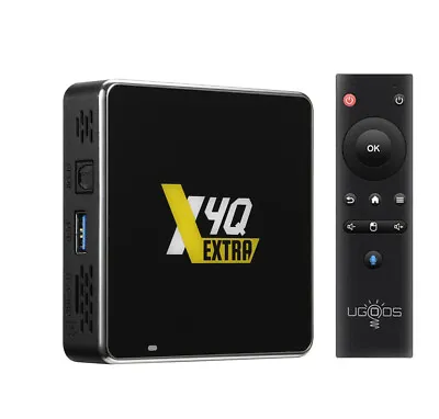 Ugoos X4Q Android 11 TV Box S905X4 4G 64G WiFi 1000M AV1 4K HDR Box Media Player • $219.99