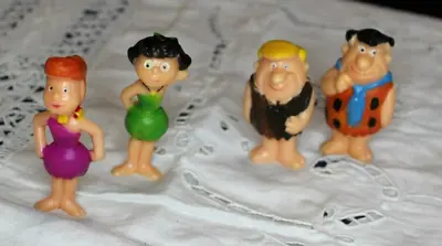 Vintage 1976 Flintstones Figures Imperial Toys | Fred Wilma Betty Barney Hong Ko • $27.99
