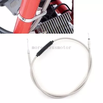 71  Steel Braided Clutch Cable For Harley XL Softail Heritage Road King • $36.22