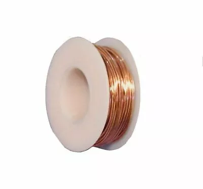 Solid Copper Round Wire 25 Ft.  Gauges-24222018.16141210 & 8 Ga. Dead Soft • $10.15