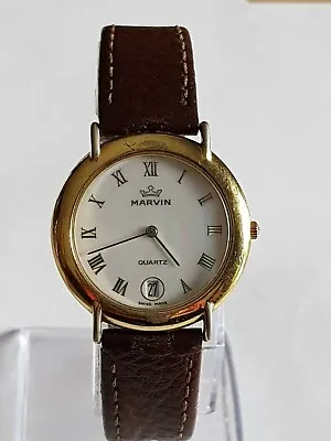 £89.99 • Buy Vintage Marvin Men's Quartz Watch Working