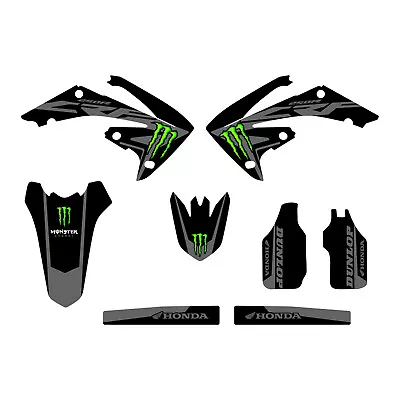 CRF250R 2010-2013 Monster Graphic Kit FREE SHIPPING! • $115