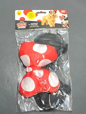 DOG APPAREL.Halloween Disney Mickey Mouse & Friends Minnie Dog Headband Size S/M • $9.99