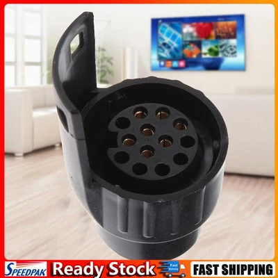 Converter 13 Pin Trailer Caravan Plug Adapter To 7 Pin Towbar Socket Hot • £3.85