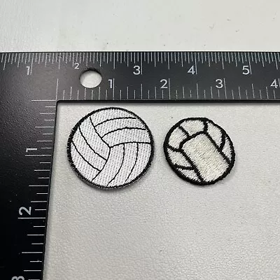 2 Patches VOLLEYBALL Patch Lot (both Similar But Different) 23D1 • $4.95