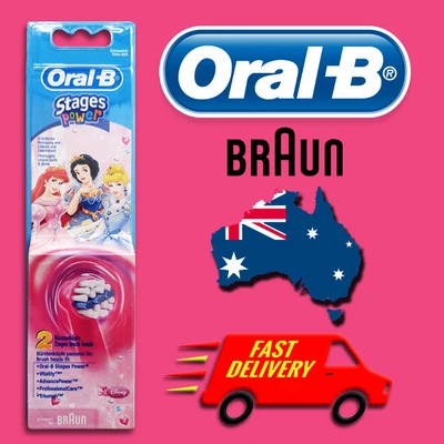 $12 • Buy 2 Oral-B Girls Power Kids Toothbrush Heads For Children's Electric Toothbrushes 
