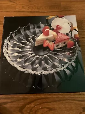 Mikasa Crystal Royal Tiara Hostess Platter 11.5  • $18
