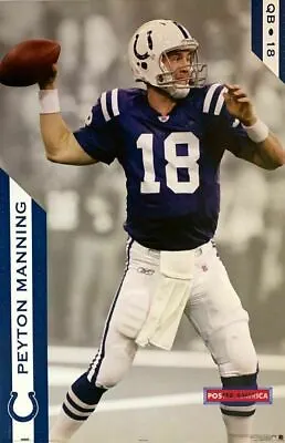 $94.45 • Buy Peyton Manning Indianapolis Colts 2005 Official NFL Poster 22.5 X 34