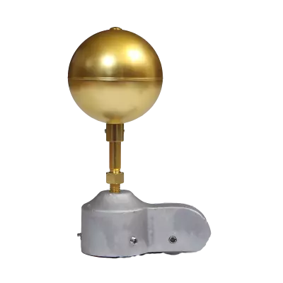 $47.98 • Buy Flagpole Truck Ball Ornament 3  Gold Anodized + Truck 2 1/2  Pole USA Made NEW