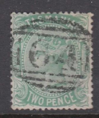 Tasmania Numeral '64' Of Oatlands On 2d. Sideface. • $3.95