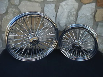 21x3.5  & 16x3.5  Dna Fatty 40 Mammoth Wheel Set 2000-07 Harley Touring Bagger • $1559