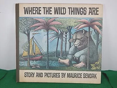 Where The Wild Things Are 1963 Maurice Sendak 1st Edition!! LoC Cat# 63-21253 • $299.99