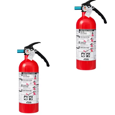 Set Of 2 FIRE EXTINGUISHER For Car Truck Auto Marine Boat Kidde 3-Lb Dry • $50.99
