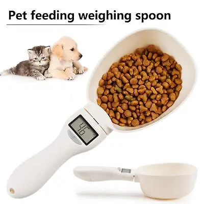 £7.97 • Buy Electronic Pet Food Measuring Scoop Cat Dog Food Scale Spoon With LCD Display