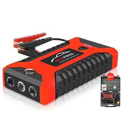 99800mAh Car Jump Starter Booster Jumper Box Power Bank Battery Charger Portable • $62.69